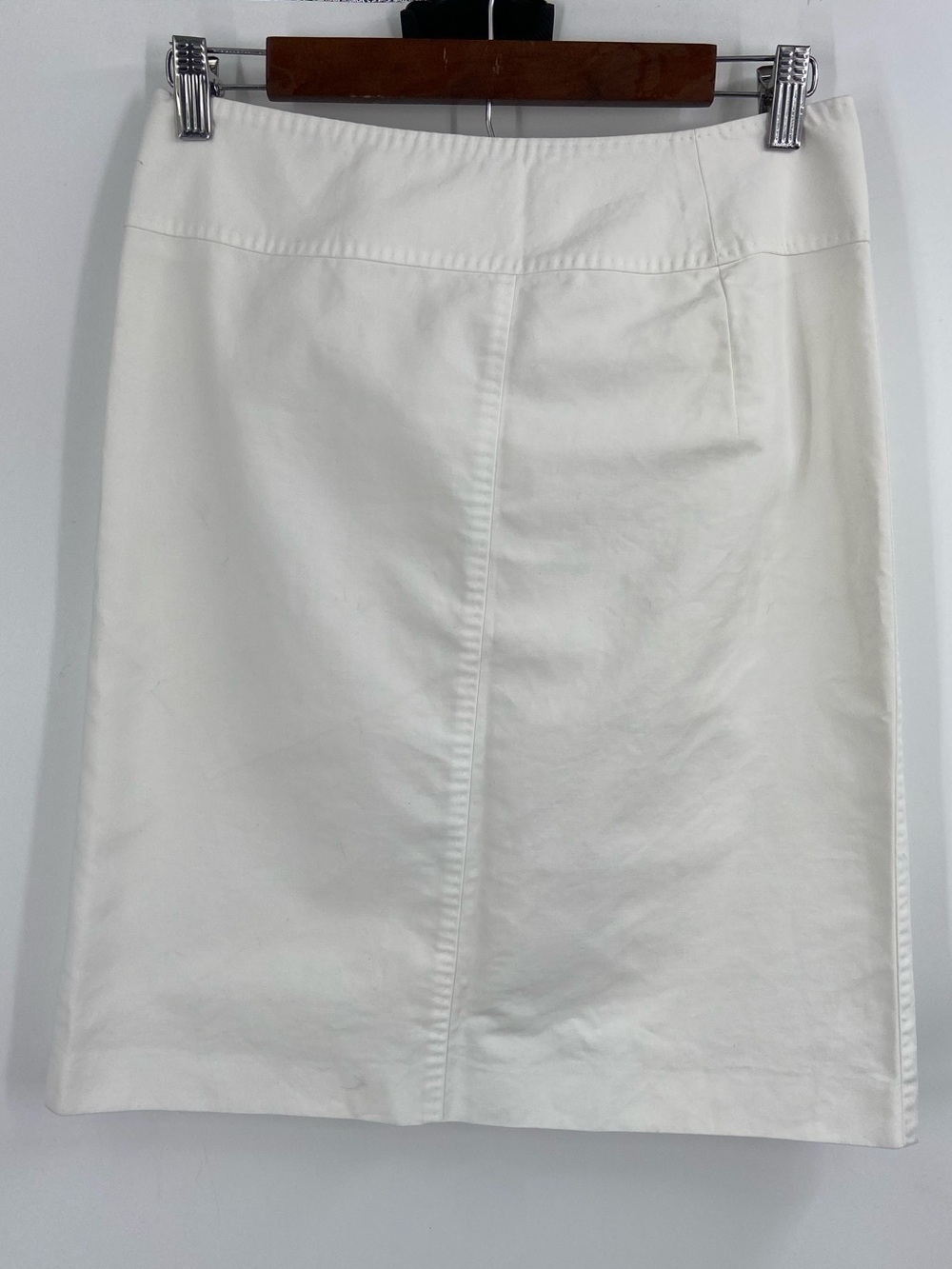 MaxMara Pencil Skirt White 6